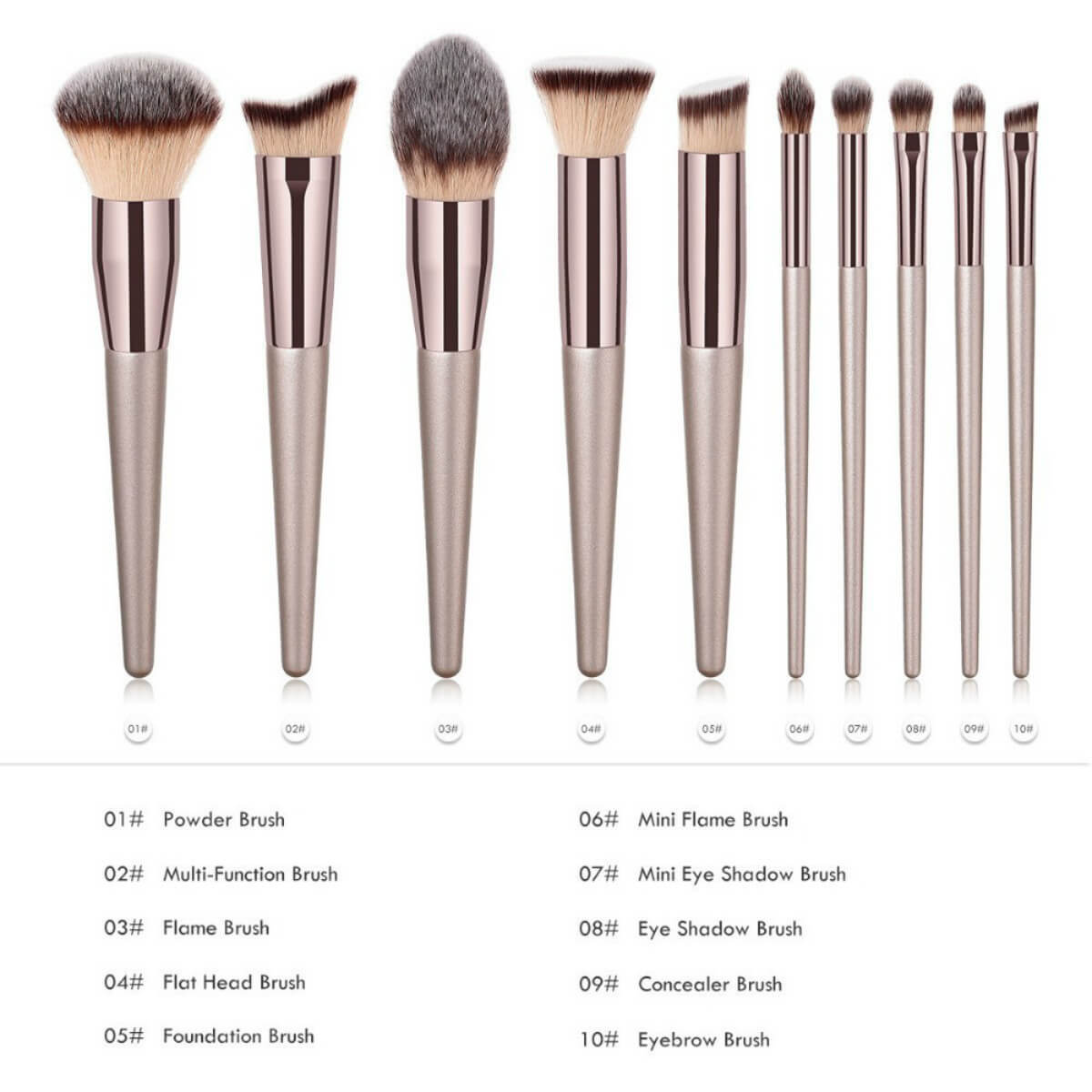 Makeup Brush Function Skn Beauty Cosmetics